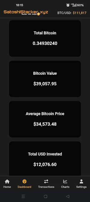 SatoshiStacker.xyz Screenshot 1