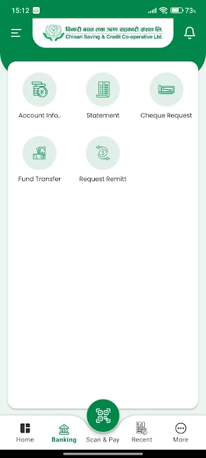 Chinari Smart mBank Screenshot 1