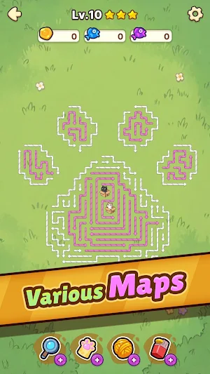 Cat Rescue: Arrow Puzzle Screenshot 0