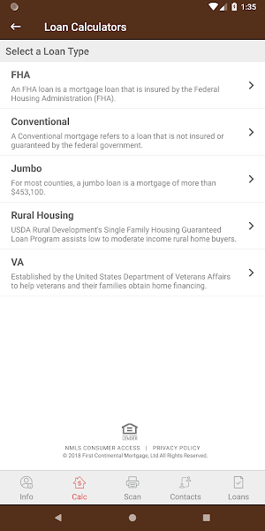 Advisa Mortgage Screenshot 3