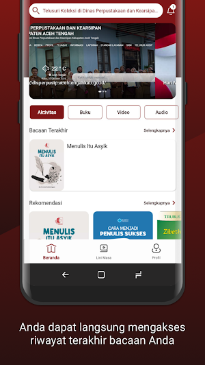 iPustakaAcehTengah Screenshot 2
