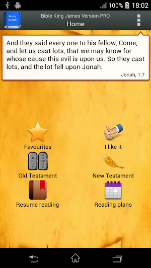 Bible King James Version PRO Screenshot 0