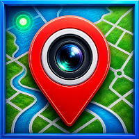 GPS Photo Stamp Map Camera