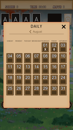 Nature's Solitaire-puzzle game Screenshot 2