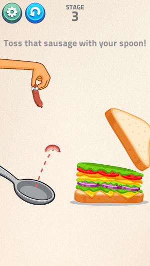 Sausage Flick : Weird Game Screenshot 3
