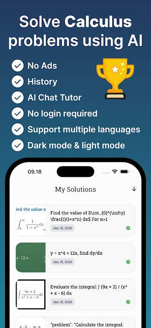 Calculus AI: Homework & Quiz Screenshot 0