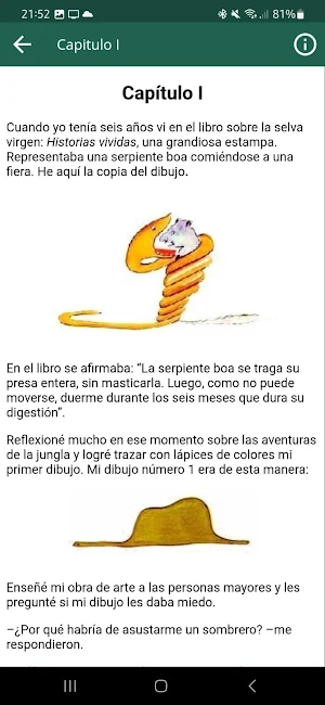 El Principito - Libro y Frases Screenshot 1