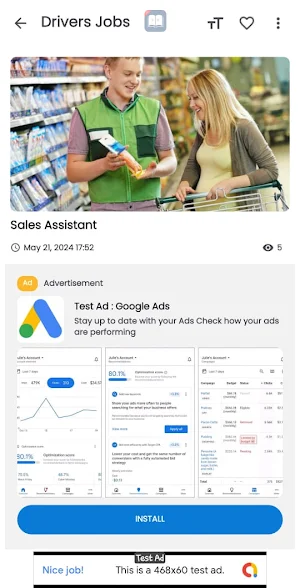 Dail Jobs Screenshot 1