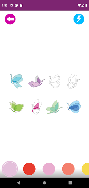 Easy Color - Coloring Game wit Screenshot 2