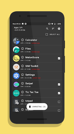 UnApp — Batch Uninstall Multiple Apps, Uninstaller Screenshot 0