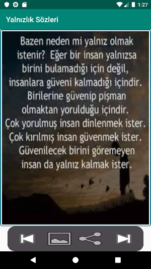 Yalnızlık Sözleri Screenshot 1