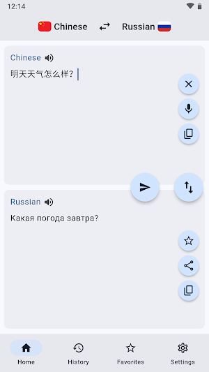 Chinese Russian Translator Screenshot 0
