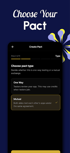 TestPact: Closed Testing Screenshot 1