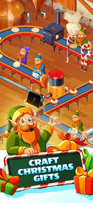 Santa Idle Factory Screenshot 1