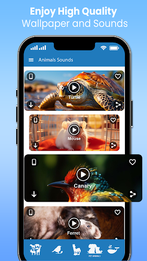 Animal Sounds and Ringtones Screenshot 2