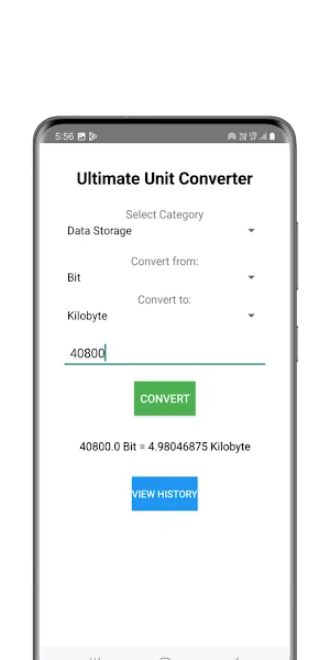 Ultimate Unit Converter Screenshot 2