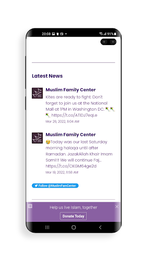 MuslimFamilyCenter Screenshot 1