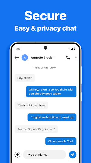Messages App Screenshot 1