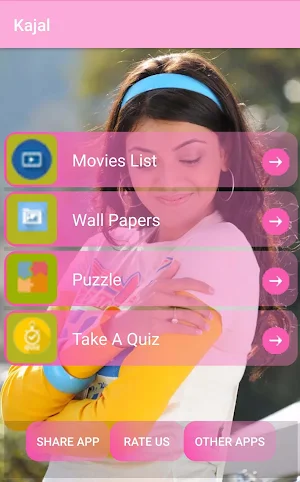 Kajal Aggarwal HD Wallpapers-Movies list,puzzle Screenshot 0