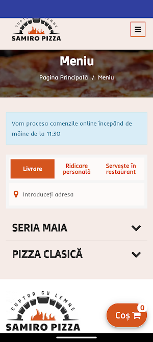 Samiro Pizza Screenshot 0