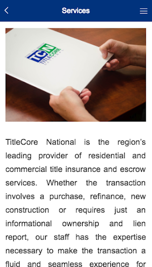TitleCore National Screenshot 1