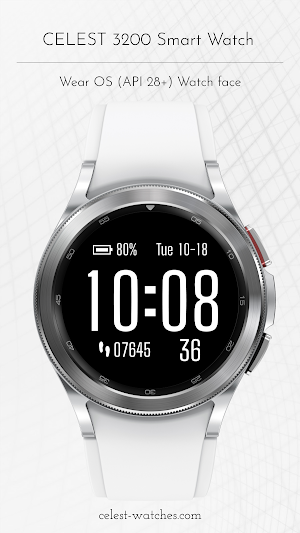 CELEST3200 Digital Smart Watch Screenshot 2