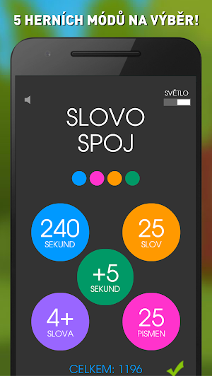 Slovo Spoj PRO - Česká Slovní Hra Screenshot 2