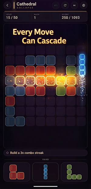 Cathedral Collapse: Puzzle Screenshot 0