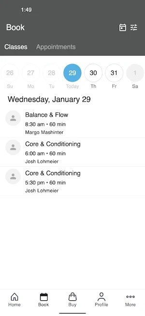 M3 Performance + Wellness Screenshot 1