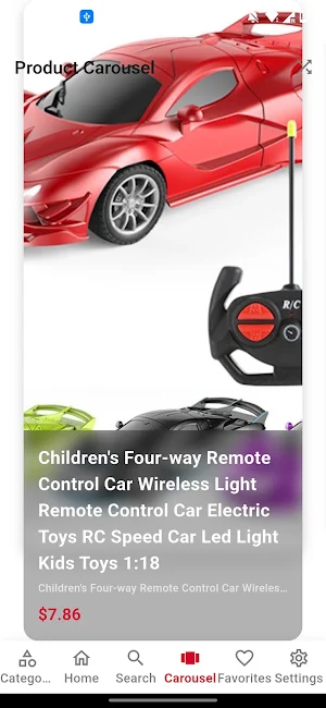 RC Cars toys Screenshot 0