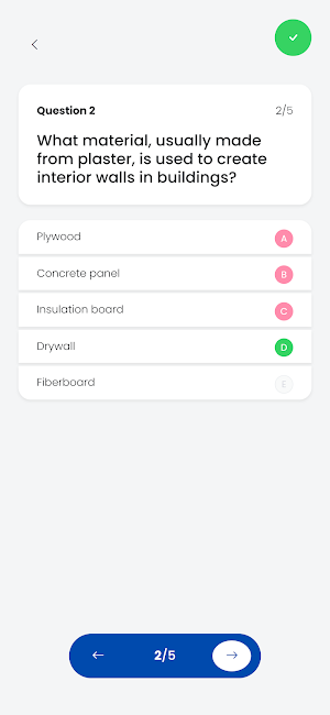 CAST Practice Test Screenshot 3