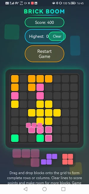 Brick Boom Puzzle Screenshot 1