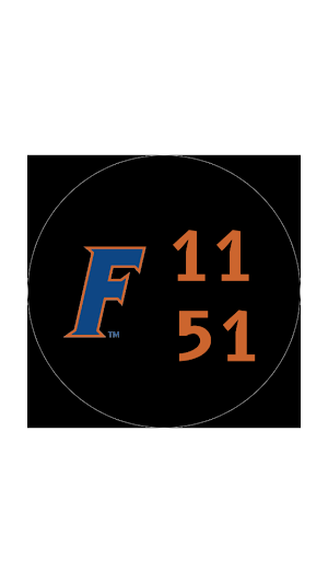 U of Florida Classic Watchface Screenshot 1