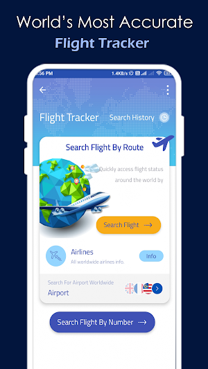 Flight Tracker - Flight Radar Screenshot 1