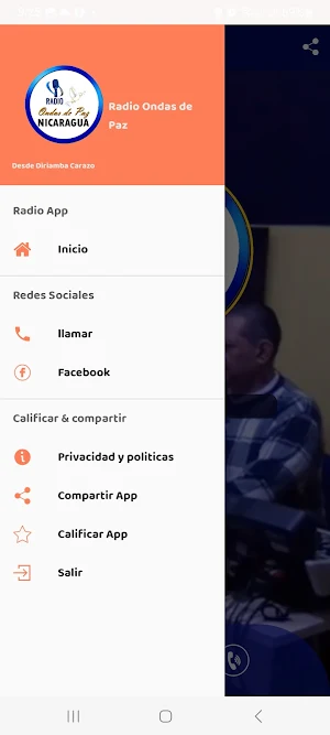 Radio Ondas de Paz Nicaragua Screenshot 2