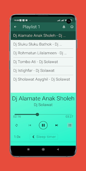 Dj Alamate Anak Sholeh Offline Screenshot 2