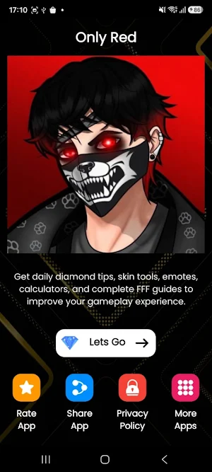 Only Red Settings Aim Screenshot 0