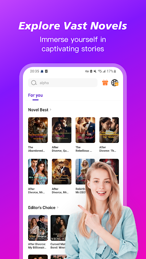 NovelMuse - Novels & Stories Screenshot 0