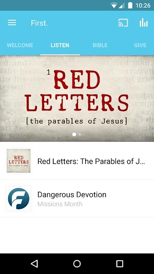 JesusFirst.Church Screenshot 1