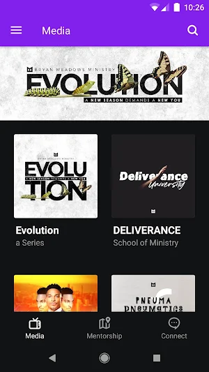 Bryan Meadows Ministry Screenshot 0