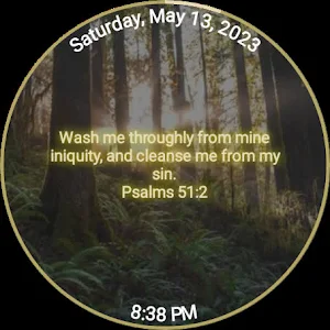 Restore Bible Watch Face Screenshot 2