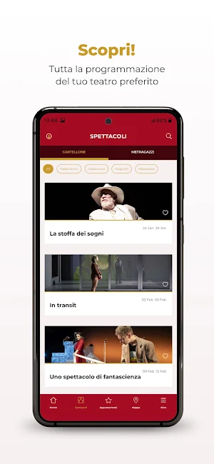 Teatro Metastasio di Prato Screenshot 1
