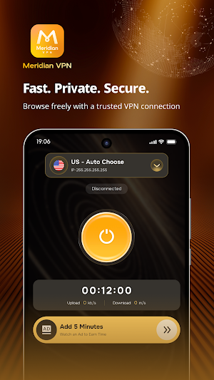 Meridian VPN Screenshot 3