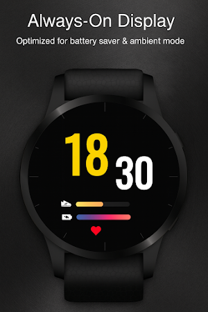 Vital Edge Premium WatchFace Screenshot 2