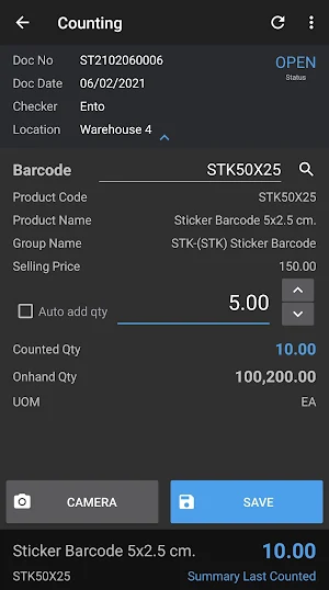 GoodCounts - Inventory count Screenshot 0