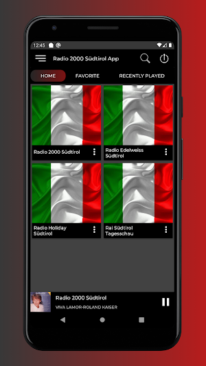 Radio 2000 Südtirol App Screenshot 0