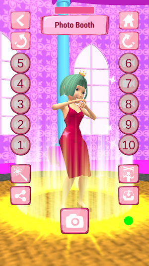 Princess Design - Talking Girl Screenshot 2