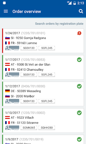 LOADS TODAY - LKW WALTER Screenshot 2