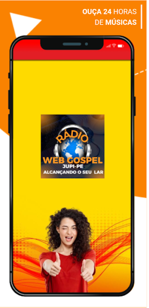 Radio Web Gospel Jupi-Pe Screenshot 1