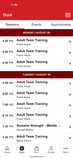 Conca Sport And Fitness Screenshot 1